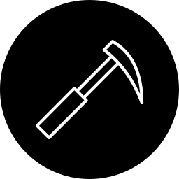 Pick hammer icon