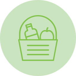 Picnic basket icon