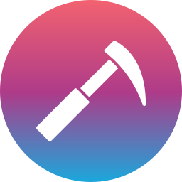 Pick hammer icon