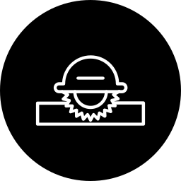 Circular saw icon