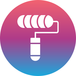 Paint roller icon