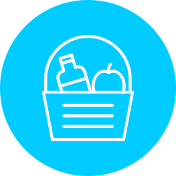 Picnic basket icon