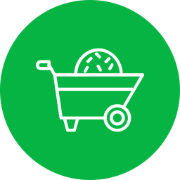 Wheelbarrow icon