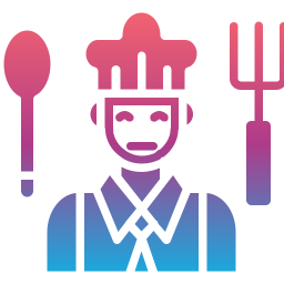 chefe de cozinha Ícone