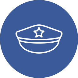 Police hat icon