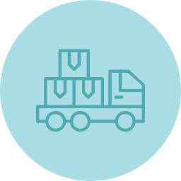 Delivery truck icon