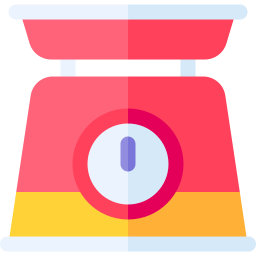 Weight scale icon