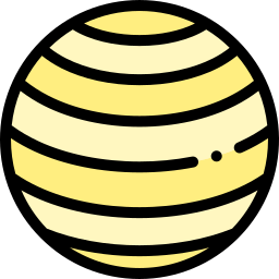 Yoga ball icon