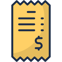 Receipt icon