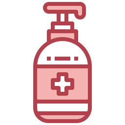 Hand sanitizer icon