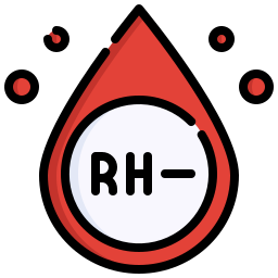 blut rh negativ icon