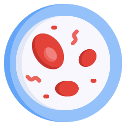 Red blood cells icon