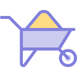 Wheelbarrow icon