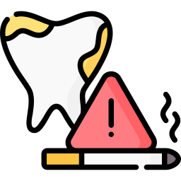 Bad teeth icon