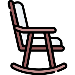 Rocking chair icon