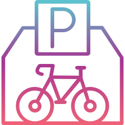 fahrradparkplatz icon