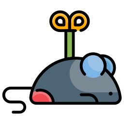 Mouse toy icon