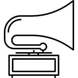 altes grammophon icon