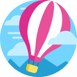 heißluftballon icon