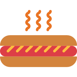 hot dog icona