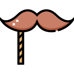 bigode Ícone