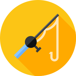 Fishing rod icon