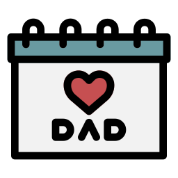 Fathers day icon