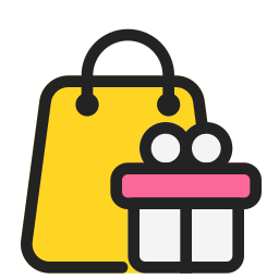 Gift bag icon