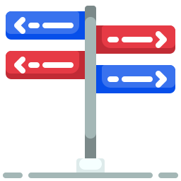 Signpost icon