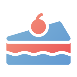 Cake slice icon