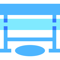 Traffic barrier icon