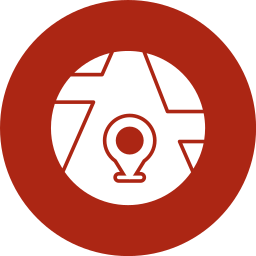 geographisches positionierungs system icon