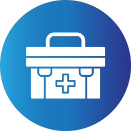 First aid kit icon