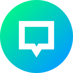 Speech bubble icon