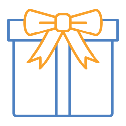 Gift box icon