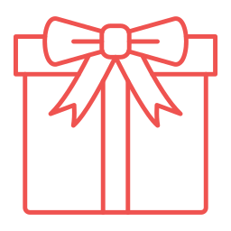 Gift box icon