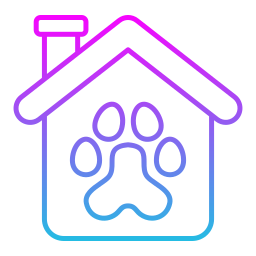 Pet house icon