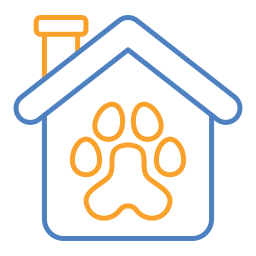 Pet house icon