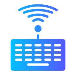 Беспроводная клавиатура иконка
