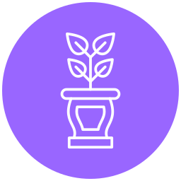 Plant pot icon