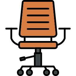 Office chair icon