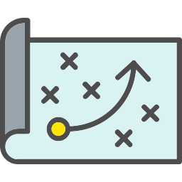 Planning strategy icon