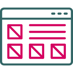 Wireframe icon