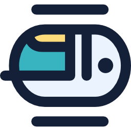 Space capsule icon