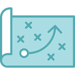 Planning strategy icon