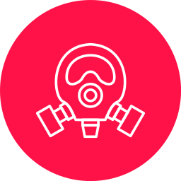 Gas mask icon