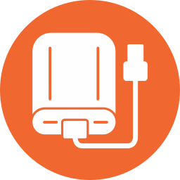 External hard drive icon