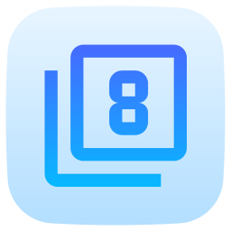 숫자 8 icon