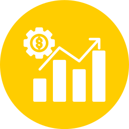 croissance monétaire Icône