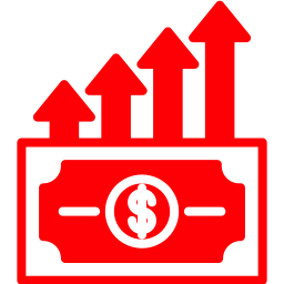 Денежный рост иконка